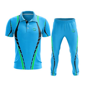 Conjunto de ropa deportiva de chándal de cricket personalizado de alta calidad Conjuntos de uniformes de cricket personalizados OEM de sublimación de buena calidad - Product Image 1