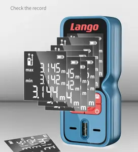 Lango, medidor digital de distância a laser para uso interno, telêmetro infravermelho, 50m, 70m, portátil
