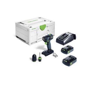 Taladro Inalámbrico TXS 18 C 3.0-Plus con Cargador Rápido, Portapuntas Magnético, Mandril sin Llave para Bricolaje, Incluye Baterías BP 18 Li - Product Image 5