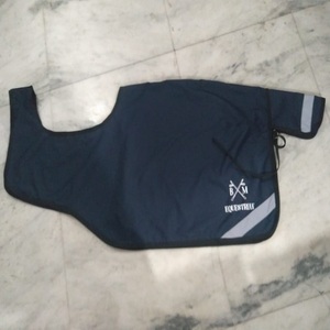 Tapis d'équitation équin noir bleu beige solide tapis de cheval léger Offre Spéciale équipement fabricant en ligne tack shop Kanpur - Product Image 6