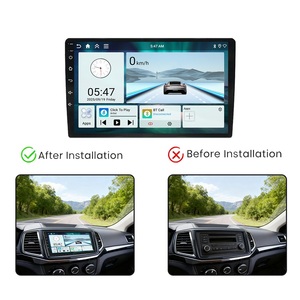 เครื่องเสียงติดรถยนต์ยูนิเวอร์แซลขนาด 9 นิ้ว เครื่องเล่นดีวีดีในรถยนต์ วิทยุติดรถยนต์ ระบบนำทางหน้าจอ IPS 4 คอร์ พร้อมระบบ GPS แอมพลิฟายเออร์ รองรับ Carplay และ Android Auto - Product Image 6