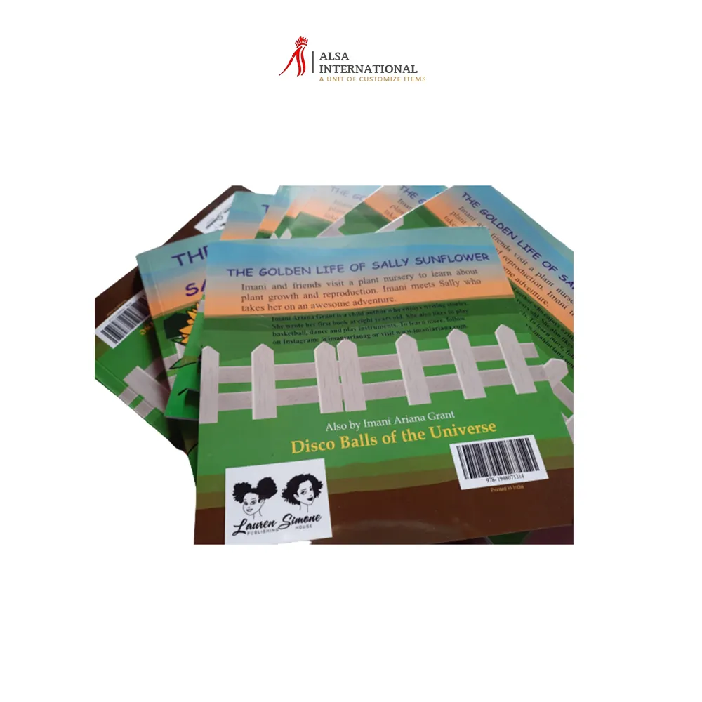 Goed Verkopende Kinderen Paperback Boek Afdrukken Op Maat Gedrukt Boek Van Indiase Fabrikant