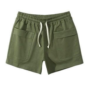 Nouveau Look tissu véritable Logo sur mesure décontracté hommes Shorts sueur entraînement entraînement Fitness sport Polyester hommes Shorts décontracté - Product Image 1
