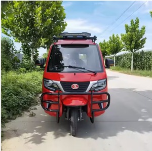 NUEVO EN PEDIDO + Mototaxi de 200cc con Motor de Gasolina Monocilíndrico Refrigerado por Agua, Triciclo de Pasajeros de Tres Ruedas - Product Image 1