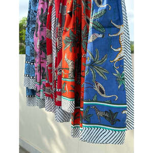 Tropical Print <b>Chiffon</b> <b>Scarves</b> Long Lightweight Women's Fashion Summer Daily Wear Digital Printing Multicolor Pattern - Product Image 3
