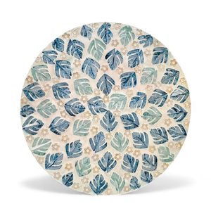 Manteles Individuales Redondos de Nácar al por Mayor, Inspirados en la Vida Costera para un Estilo de Mesa Relajado - Product Image 1