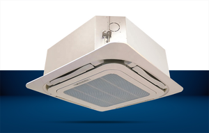 Bốn chiều Cassette <span class=keywords><strong>AC</strong></span> trần điều hòa không khí fcu đơn vị cuộn dây quạt cho HVAC hệ thống chia loại - Product Image 3