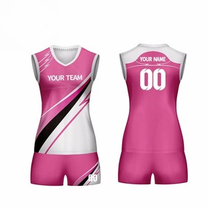 Ensemble de maillot et short de volley-ball pour hommes sans manches jaune en gros, design de couleur personnalisé, impression par sublimation professionnelle, 100% tout - Product Image 5