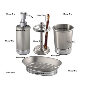 Ensemble de salle de bain en acier inoxydable de conception la plus récente, qualité supérieure, taille personnalisée, ensembles d'accessoires de salle de bain à bas prix - Product Image 1