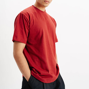 Camiseta de gran tamaño de algodón 100% de alta calidad para hombre, ropa de calle serigrafiada con impresión Digital personalizada, manga corta - Product Image 3