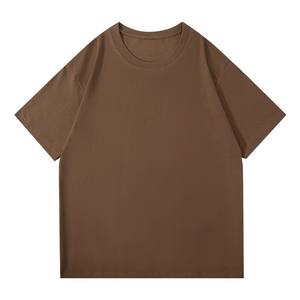 T-shirt à manches courtes, col rond, coupe ample, épaules tombantes, en coton lourd 230g, écologique, prix d'usine Chine, Bangladesh - Product Image 3