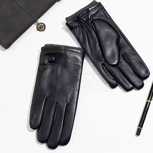 2026 Leather Fashion <b>Glove</b> Customized MADE Leather <b>Gloves</b> For Sale Full Finger <b>Gloves</b> Leather Material - Product Image 2