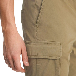 Achetez des pantalons cargo durables de haute qualité 100% coton pour hommes, six poches, logo personnalisé, qualité supérieure, pantalons multi-poches pour l'extérieur - Product Image 3