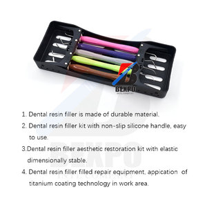 Manual Dental Instrument <b>Kit</b> <b>Resin</b> Filler Aesthetic Restoration <b>Kit</b> 5-Piece - Product Image 5