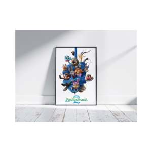 Modern Main <b>Poster</b> for Zootopia 2 Zootropolis 2 Designed in Paper - Product Image 2