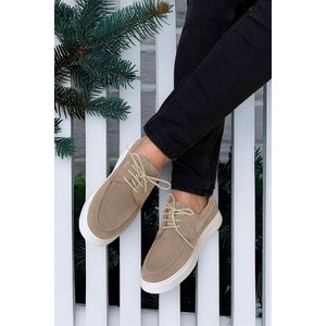 Scarpe da uomo in pelle classica leggera con uno stile da passeggio genuino con lacci - Product Image 1