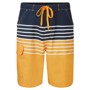 Shorts de Playa Amarillos para Hombre, Pantalones Cortos de Verano de Secado Rápido, Casuales, para Surf y Natación, Talla S-M, Transpirables - Product Image 1