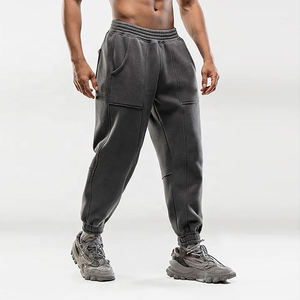 Pantalon décontracté droit léger pour hommes du fabricant professionnel Logo personnalisé OEM respirant anti-rides multicolore - Product Image 5