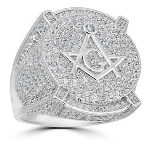 Anillo de lujo para hombre de 10K, 14K, 18K, oro Hip Hop, tendencia, VVS, Baguette redondeada de diamante Natural para bodas, bisutería de moda - Product Image 4