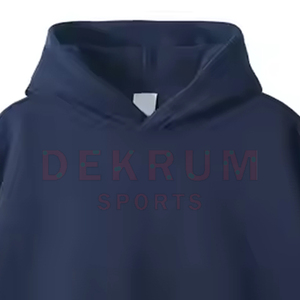 Customized Winter Vintage Solid Terry Cotton <b>Tracksuits</b> for Men-Eco-Friendly Breathable High Quality Wholesale - Product Image 4