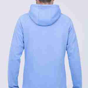 Pull à capuche 100% coton de haute qualité pour hommes, polaire épaisse et lourde, logo personnalisé brodé, streetwear surdimensionné, teint uni, 2 pièces - Product Image 3