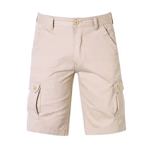 Người Đàn Ông Của Giản Dị Quần Short Cotton Chiều Dài Đầu Gối Làm Việc Bermuda Thiết Kế Thời Trang Cộng Với Kích Thước Kaki Mùa Hè Người Đàn Ông Quần Áo Quần Short