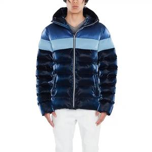 2023 <b>Top</b> Selling Custom <b>Men's</b> Puffer Jacket High Premium Thick Camouflage Stand Oversized Pullover Long Sleeves New Winter - Product Image 4