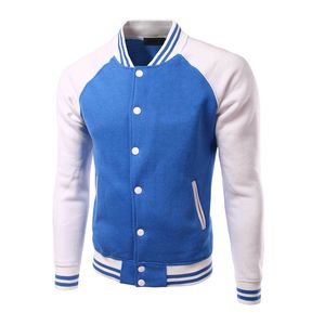 Chaqueta universitaria profesional ligera de Letterman Stand Collar Front Logo Casual Sports Design Coated Processing Sale - Product Image 1