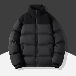 Personalizado cálido espesar burbuja con capucha a prueba de viento de alta calidad de los hombres de invierno acolchado de algodón acolchado chaqueta acolchada para los hombres - Product Image 1