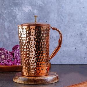 Eco friendly <b>copper</b> <b>jug</b> for drinking water benefits improves digestion boosts immunity and balances body pH - Product Image 4