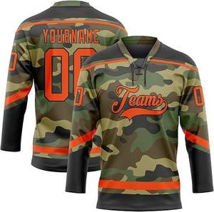 Ice <b>Hockey</b> Jerseys OEM Premium Team Uniform Sublimation Sportswear High Quality Sets Custom Colors Logos 100% Polyester Bulk - Product Image 5