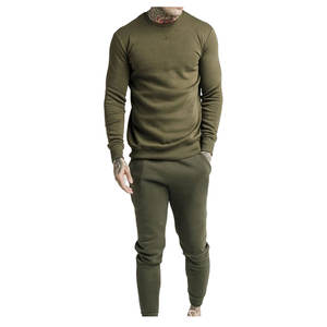Ensemble veste pullover fitness et pantalon de gym pour hommes personnalisés sweats de survêtement de jogging d'hiver sweats à capuche grande taille tenue 2 pièces - Product Image 1