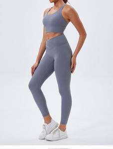 Vêtements de sport pour dames Gym Fitness Sports Workout Yoga Sets Clothes Suit Activewear Seamless Women Active Wear Yoga Sets - Product Image 5