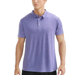 Ropa informal de negocios para hombre de verano 2024, Jersey de algodón de alta calidad, venta al por mayor, manga corta para Polo y uniformes de camiseta - Product Image 1