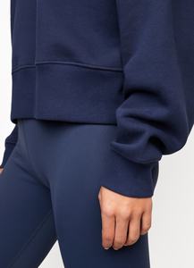 Sudadera de Forro Polar Cálida para Mujer, 100% Algodón, Suave y Cómoda, Tres Colores, Estilo Oversize de Moda, Etiqueta con Logotipo Personalizado, OEM - Product Image 6