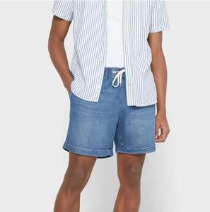 Respirant et séchage rapide hommes lavage à l'acide manches courtes plaine teint hommes lavage à l'acide shorts dans différentes tailles - Product Image 2