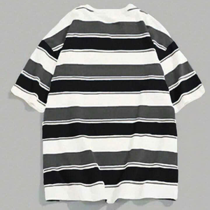 Men's Short Sleeve T-Shirt Quick Dry Soft Cotton with Anti-Bacteria <b>Fabric</b> Custom Logo for Puff Print OEM ODM Support - Product Image 2