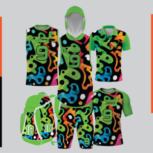 Personalizado OEM Servicio Equipo Logo Vintage 100% Poliéster Sublimación Bordado Hombre Sin Mangas 7v7 Uniformes de Fútbol - Product Image 1