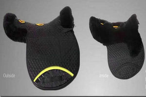 Meilleures ventes CLOVELIS IMPEX Tapis de selle pour cheval de dressage et de saut, sur mesure, respirant, rembourré en polyester, matelassé, élégant - Product Image 3