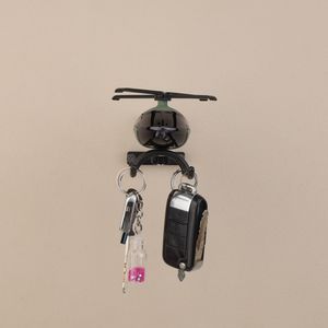 ที่แขวนกุญแจรูปเฮลิคอปเตอร์ ดีไซน์ทันสมัย ทำจากโลหะผสมสังกะสี มีหลายสี เหมาะสำหรับใช้ในบ้านและสำนักงาน - Product Image 2