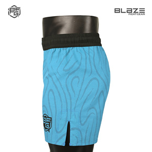 Fabricante al por mayor High Street MMA Shorts Diseño de logotipo personalizado para hombres Mujeres Patrón ecológico Decoración Servicio OEM - Product Image 3