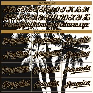 Camiseta de béisbol auténtica de cocoteros hawaianos con diseño de patrón 3D personalizado - Product Image 4