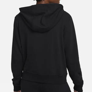 Venta al por mayor de alta calidad de las mujeres 100% jersey de lana de algodón personalizado de peso pesado cremallera Sudadera con capucha esencial 2024 - Product Image 2