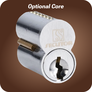 Oval <b>Cylinder</b> Brass Half <b>Cylinder</b> for SFIC - Product Image 5