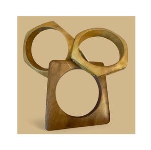 Fashion Forward Waterproof Wooden Bangles with Traditional Influence Modern Finishing Customizable Best Price for Business Gifts - Product Image 4