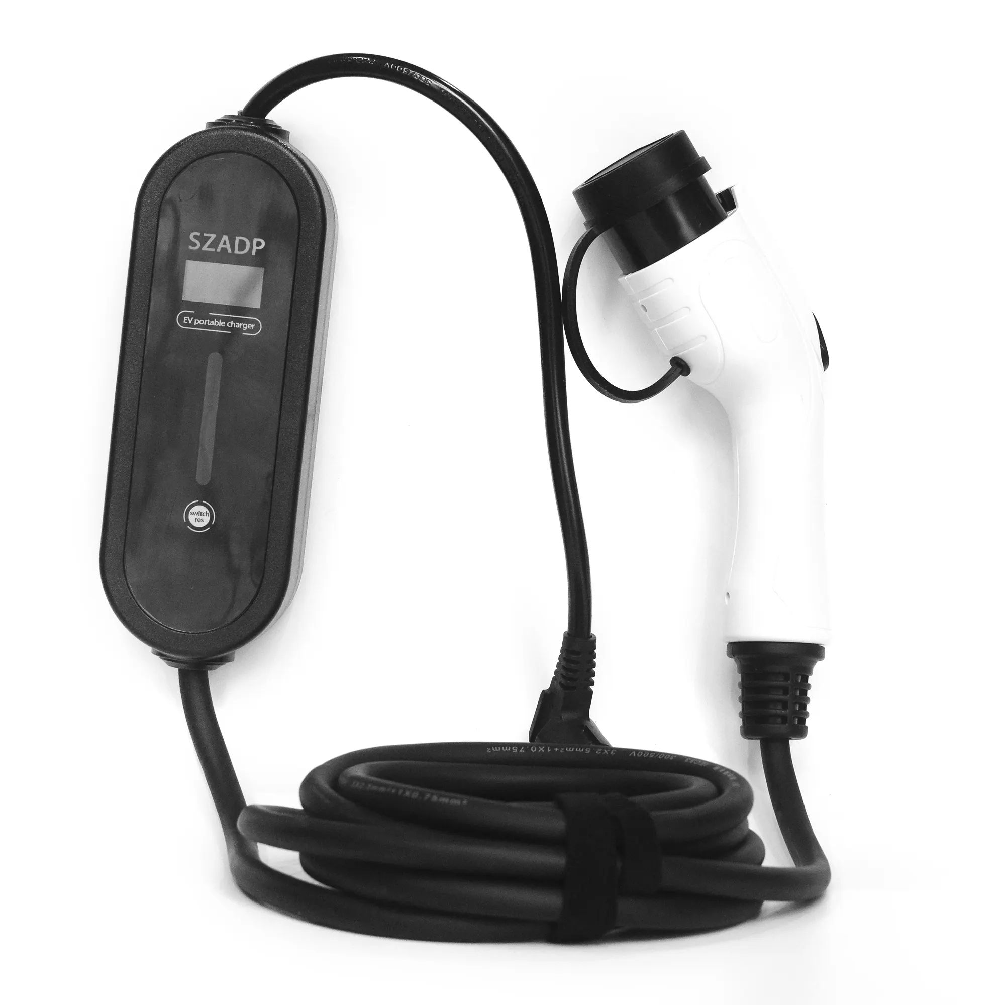 Ev Charger car charger fast charging 6sqm power 7 kilowatts 16A-32A 3m 5m 10m 15m 20m Cable Portable For New Energy Car