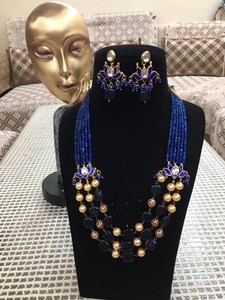 Collar de Piedras Preciosas Naturales con Rubí, Rubí Azul, Esmeralda y Ónix - Certificado IGI, 20 Quilates, Regalo para Mujer para Ocasiones Especiales - Product Image 5