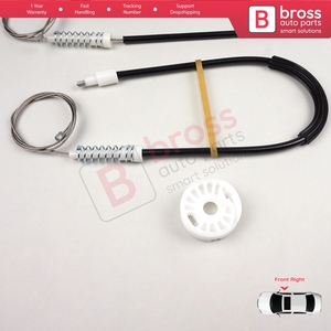 Kit de Reparación de Elevalunas Delantero Derecho BWR961 para Serie E W211 S211 2002-2009 4/5 Puertas A2117200446 - Product Image 3