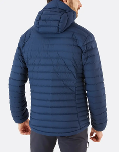 Veste en duvet pour homme de sport de plein air de qualité supérieure Logo personnalisé Veste en duvet de canard blanc pour homme Expédition DDP - Product Image 4