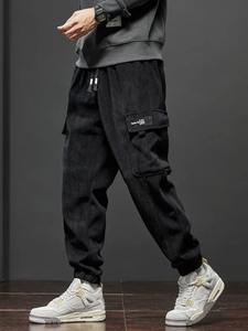 High Quality Stylish Casual Sweatpants Customize Design Logo Breathable <b>Men's</b> Pants 2025 100% Cotton <b>Man</b> <b>Trouser</b> - Product Image 3